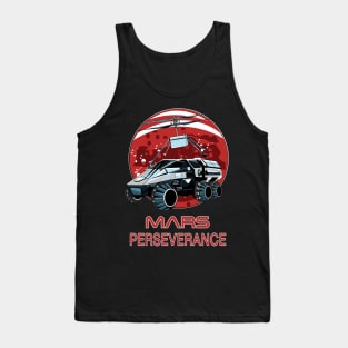 Mars Helicopter and perseverance rover. Tank Top